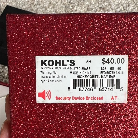 Mickey Mouse Green Jewelry Set - Picture 4 of 5